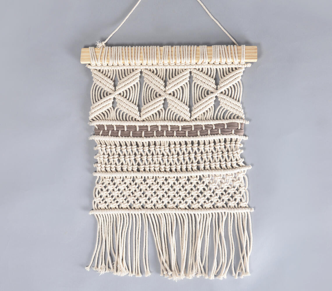 Bohemian Macrame Cotton Wall Hanging