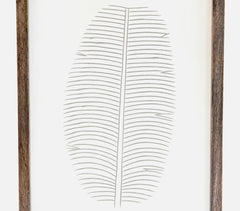 Banana Wooden Wall Decor