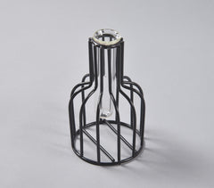 Iron Outlined Testube Accent Vases (set of 3)