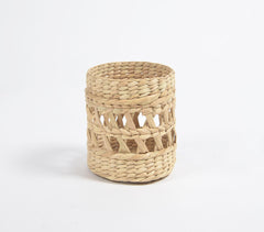 Woven Kauna Grass Reed Pen Stand