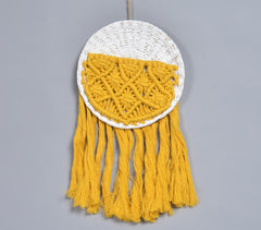 Sushine Yellow Macrame Wall Hanging