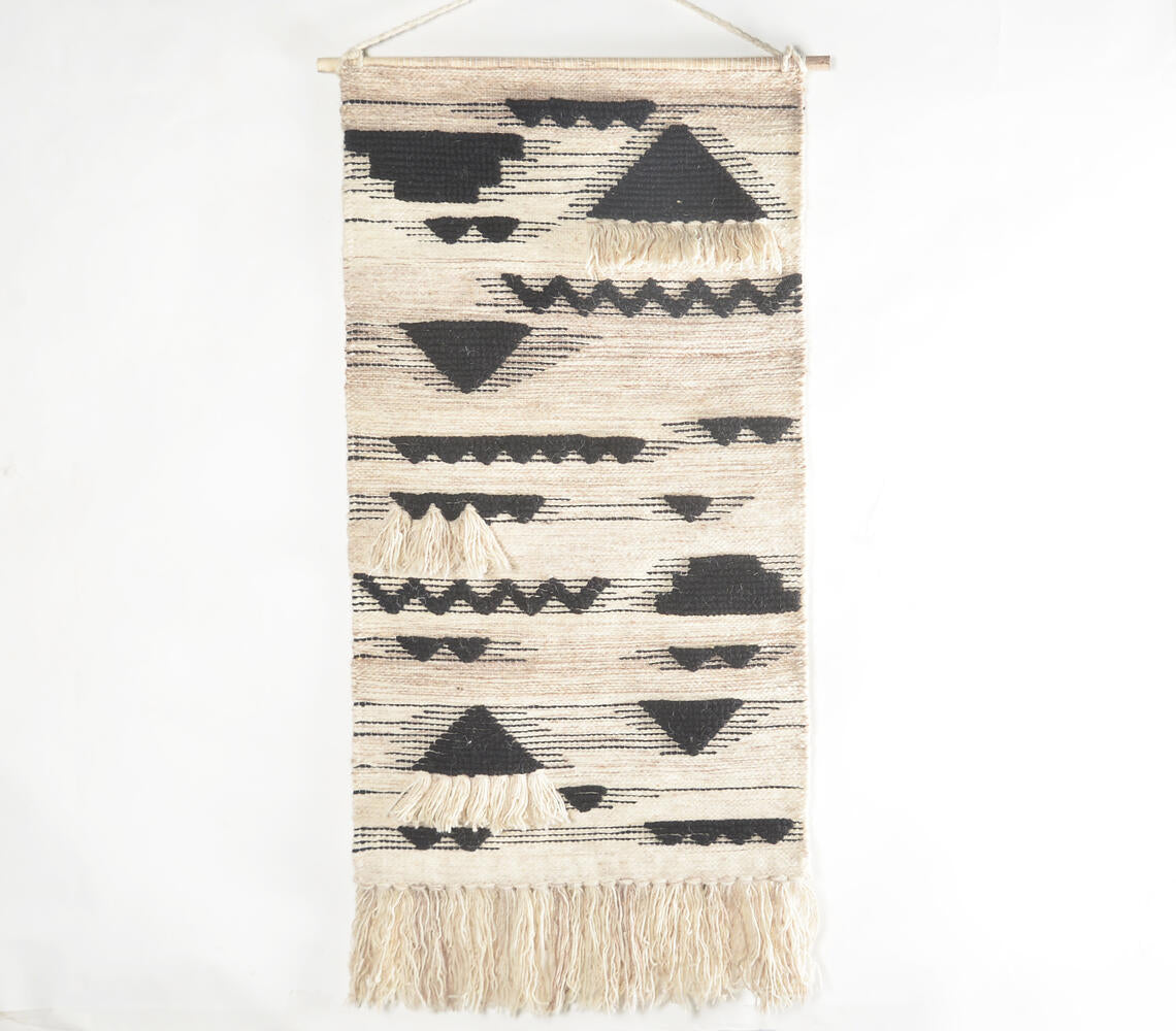 Handwoven Abstract Tribal Wall Hanging
