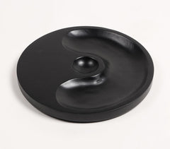 Jet Black Wooden Serving Platter