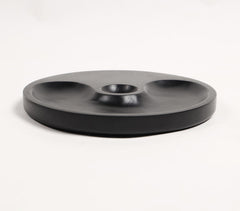 Jet Black Wooden Serving Platter