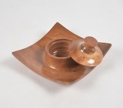 Pagoda-Shaped Condiment Pot