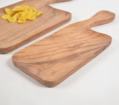 Classic Acacia Wood Pizza Paddles (set of 2)