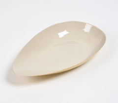 Enamelled Iron Egg-Shaped Snack Dishes (set of 3)