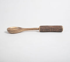 Hand Carved Neem Wood Scoop Serving Spoon