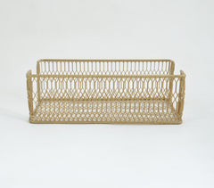 Handcrafted Iron Mesh Classic Tissue Holder Q