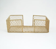 Handcrafted Iron Mesh Classic Tissue Holder