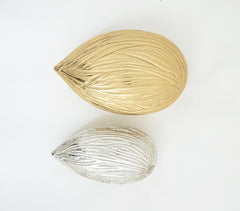 Handcrafted Almond Aluminium Boxes (Set of 2)