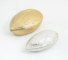 Handcrafted Almond Aluminium Boxes (Set of 2)