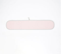 Pastel Pink Quilted Double Oven Mitt