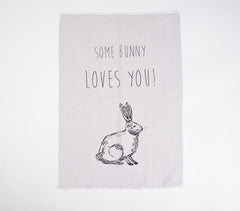 Bunny Love You' Botanical Kitchen Towels (Set of 3)