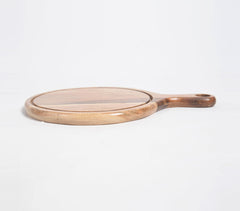 Acacia Wood Paddle Chopping Board