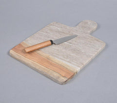 Joint Grey Stone & Wood Chopping Board