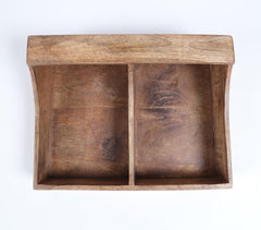 Classic Wooden Flatware Caddy