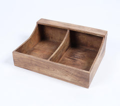 Classic Wooden Flatware Caddy