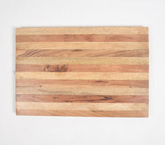 Hand Cut Acacia & Mango Wood Block Chopping Board