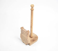 Wooden Owl Tissue Holder