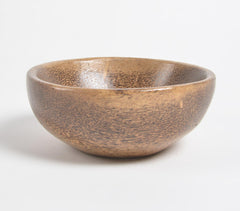 Turned Wood Glossy Bowl