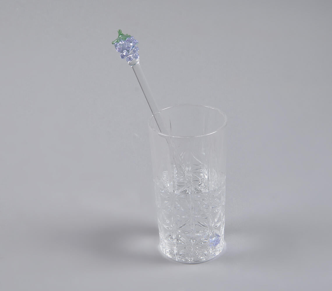 Grape Glass Beverage Stirrer
