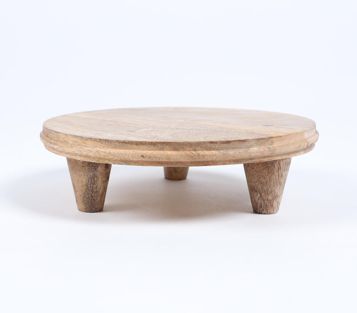 Classic Round Wooden Trivet
