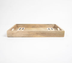 Minimal Handcut Raw Mango Wood Tray