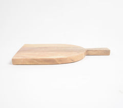 Hand Carved Arch Paddle Mango Wood Chopping Board