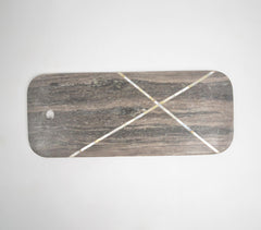 Cross Mother-of-pearl inlaid Marble Cheese Board
