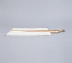 Hand Cut Marble & Acacia Wood Cheese Board