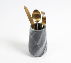 Grey Marble Classic Cutlery Holder