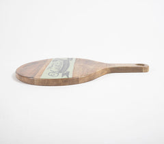 Mum's Kitchen Resin & Mango Wood Paddle Platter