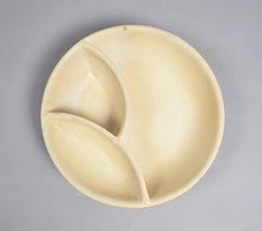 Pottery Clay Spiced Beige Chip & Dip Platter