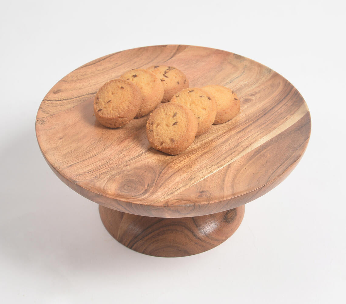 Classic Mango Wood Cake Stand