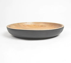 Classic Raw Mango Wood Pasta Bowl