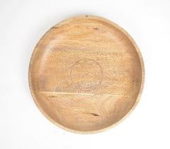 Classic Raw Mango Wood Pasta Bowl