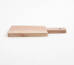 Minimal Natural Textured Acacia Wood Chopping Board