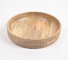 Hand Carved Mango Wood Platter