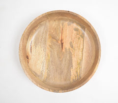Hand Carved Mango Wood Platter