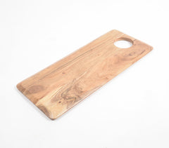 Classic Rectangular Raw Wood Chopping Board