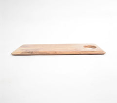 Classic Rectangular Raw Wood Chopping Board