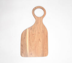 Stylish Raw Acacia Wood Chopping Board Q1