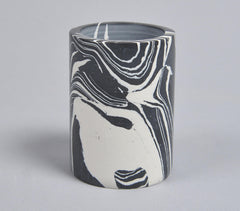 Stone Turned Marbled Cutlery Holder
