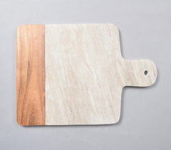 Stone & Acacia Wood Chopping Board