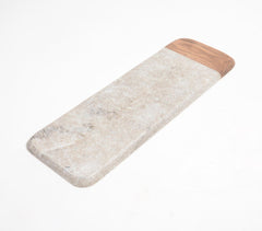 Classic Stone & Wood Narrow Chopping Board