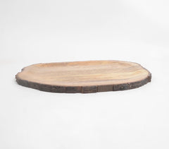 Mango Wood Classic Log Serving Tray
