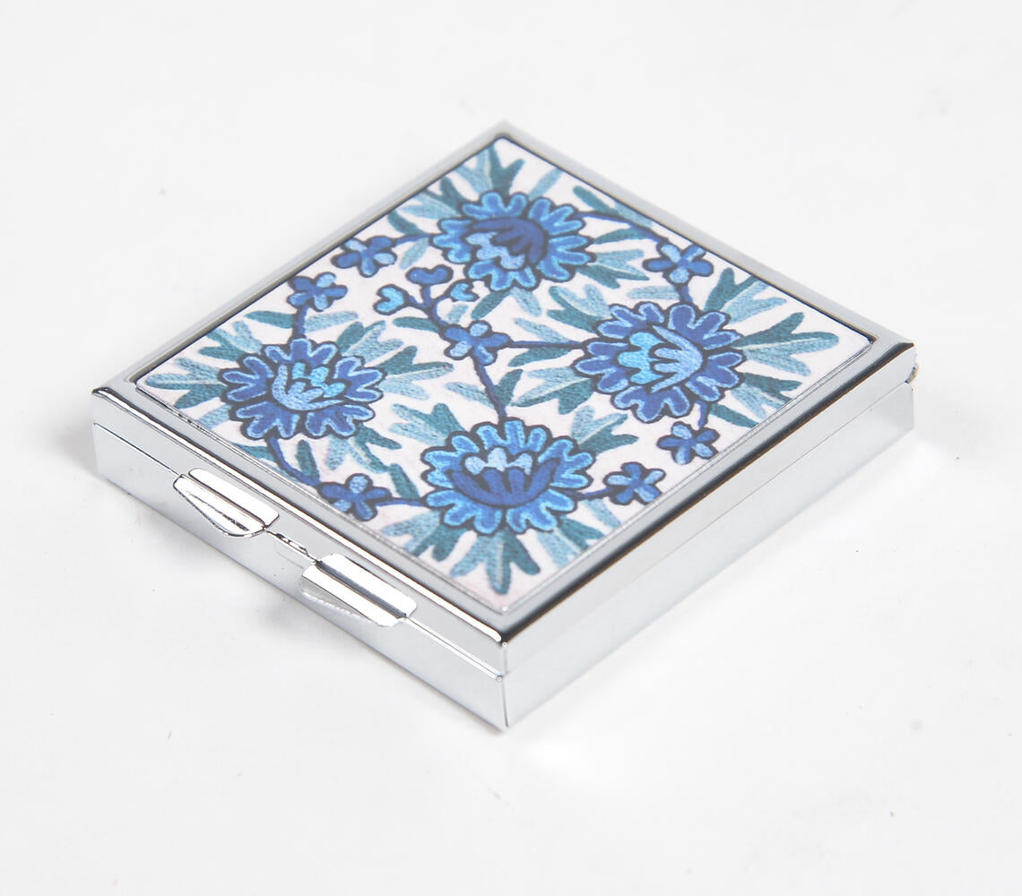 Die Cast Floral Pill Box