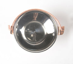 Hand Beaten Bucket Design Copper Serving Bowl - 300 ml