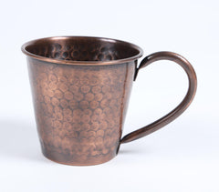 Hand Beaten Copper Beer Mug (400ml)